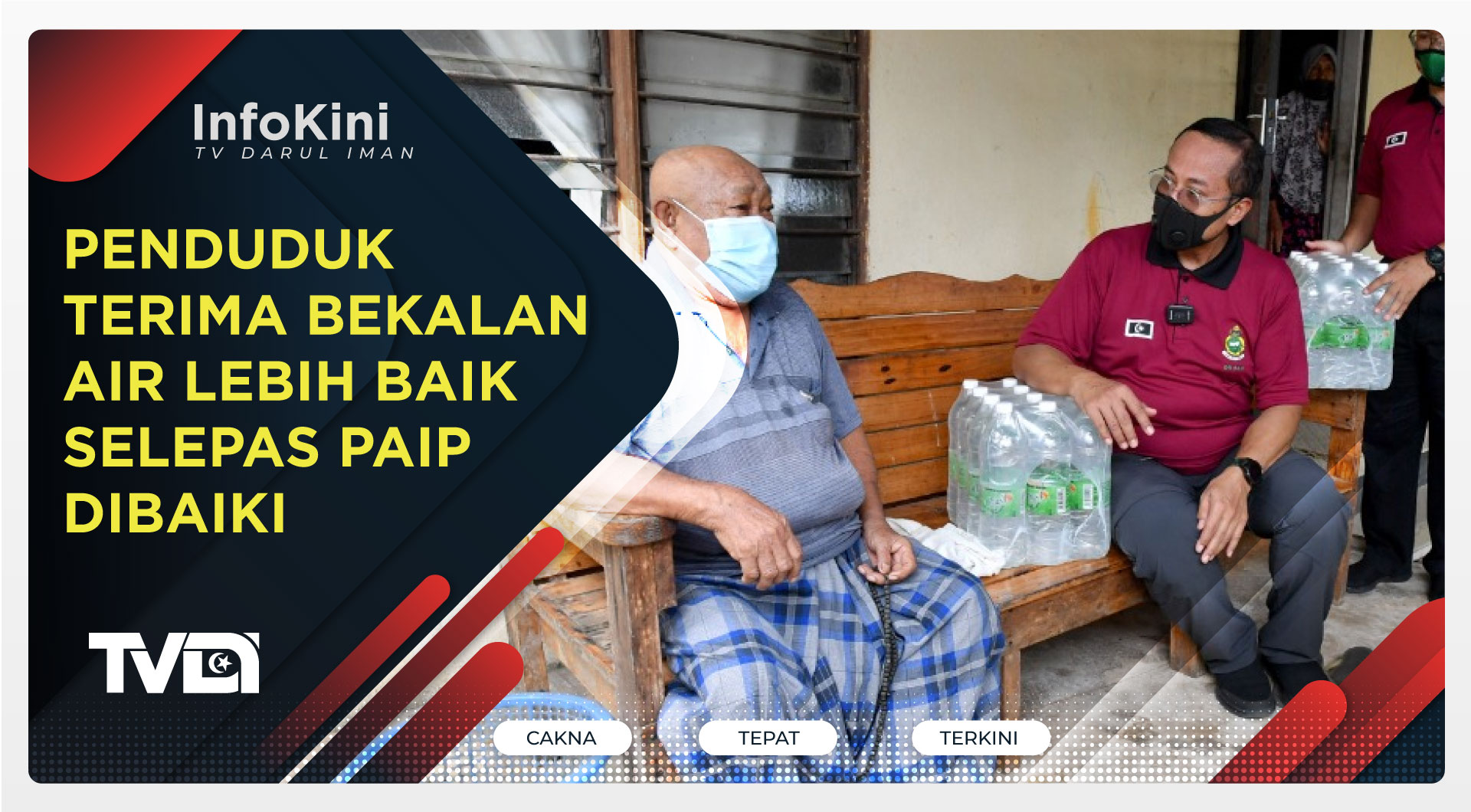 Penduduk Terima Bekalan Air Lebih Baik Selepas Paip Dibaiki
