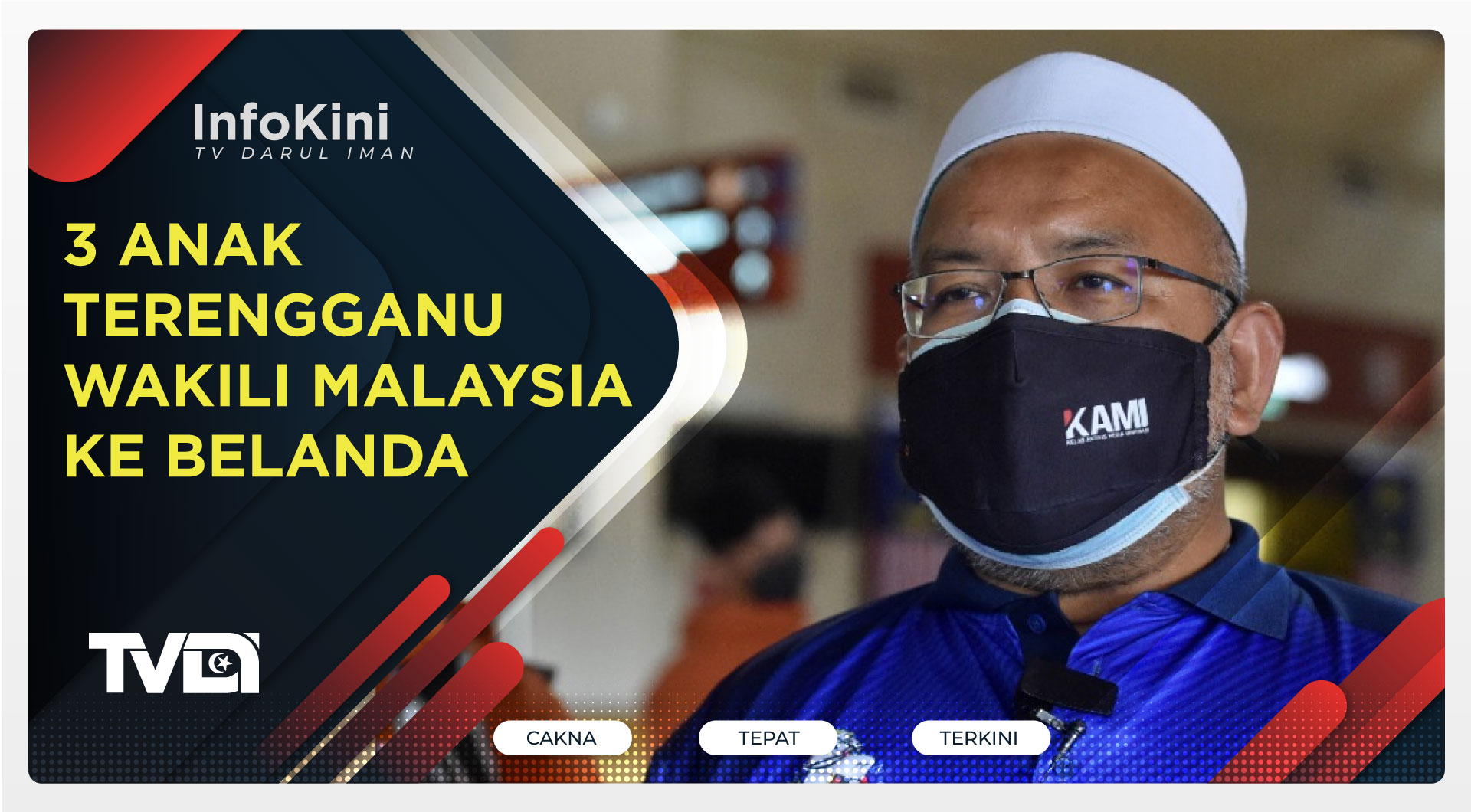 3 Anak Terengganu Wakili Malaysia Ke Belanda