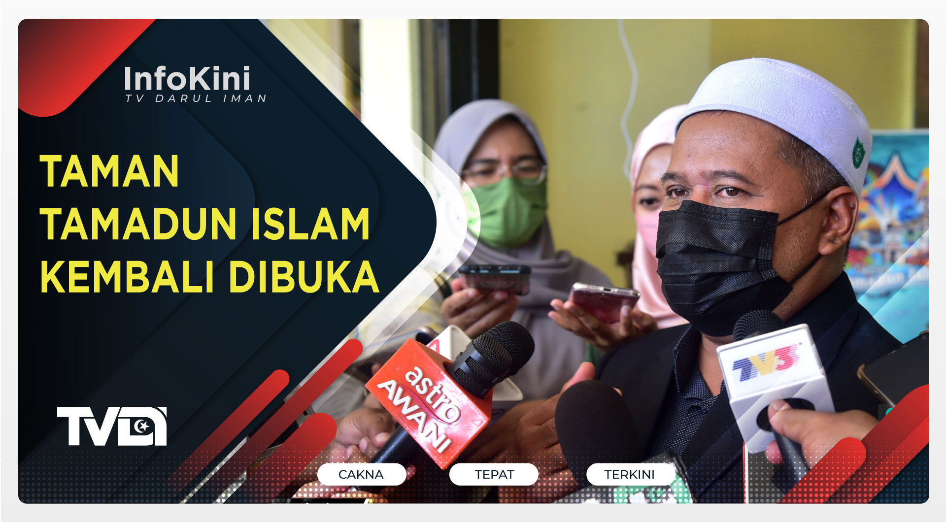 Taman Tamadun Islam Kembali Dibuka