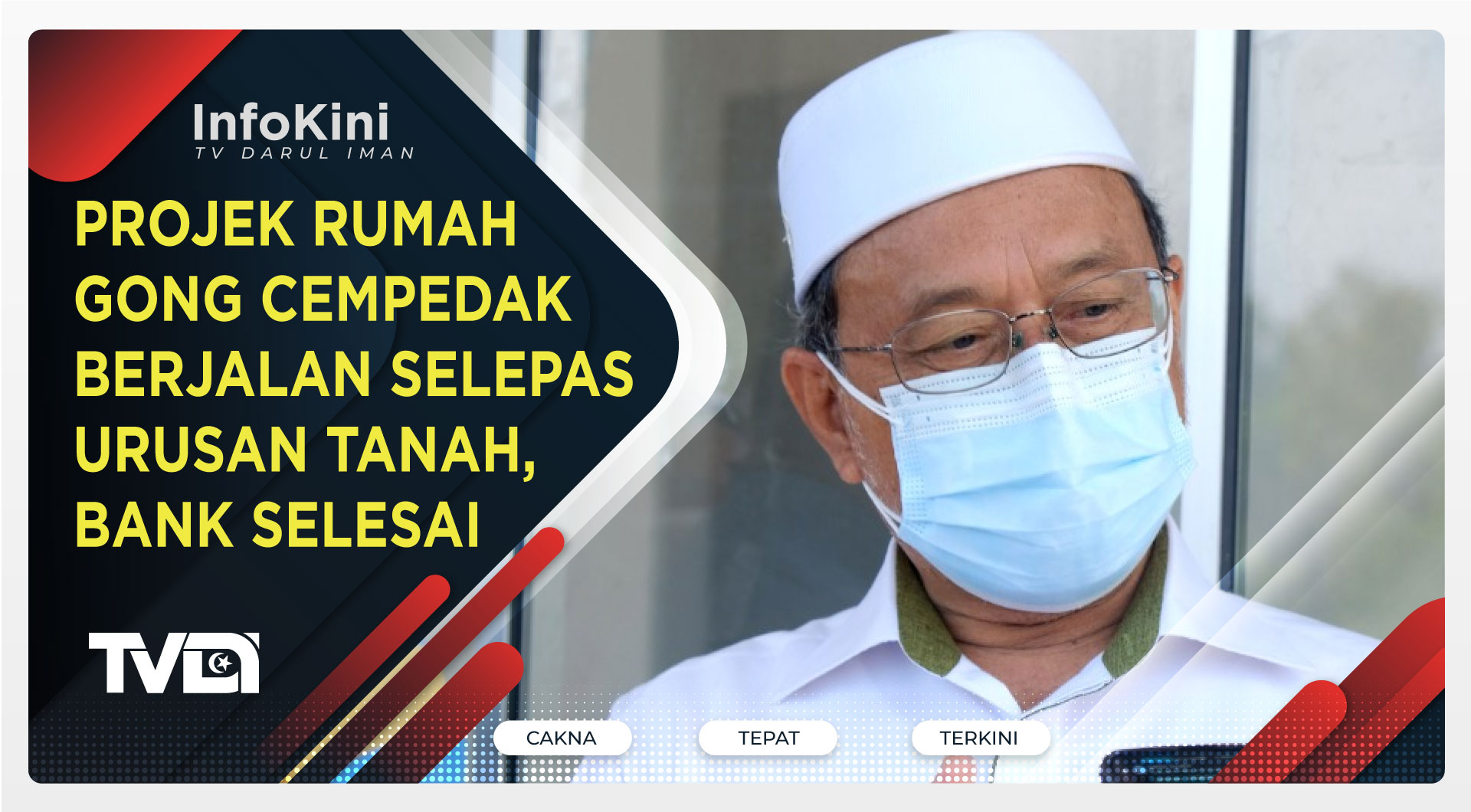 Projek Rumah Gong Cempedak Berjalan Selepas Urusan Tanah, Bank Selesai