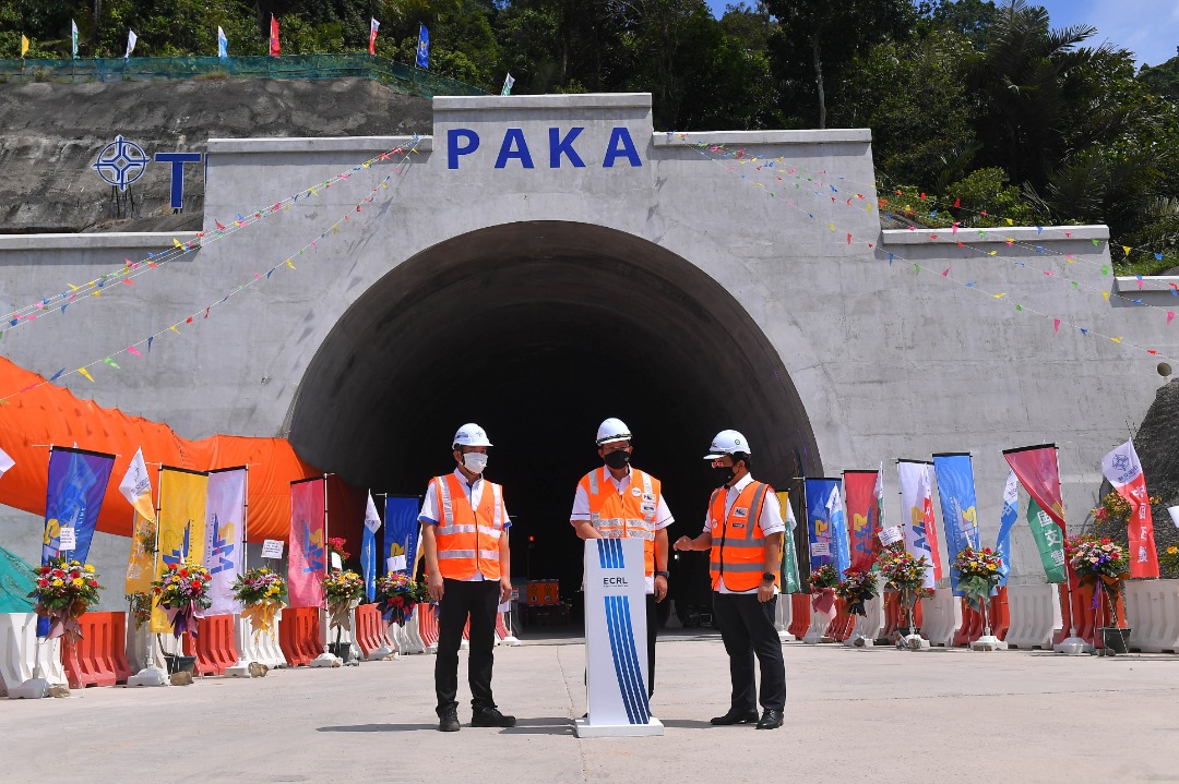 Projek ECRL Capai Kemajuan 23.96 Peratus