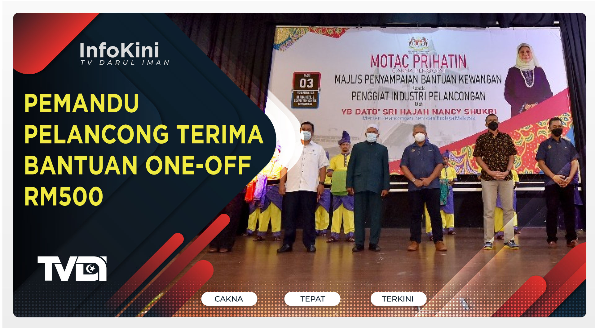 Pemandu Pelancong Terima Bantuan One-Off RM500