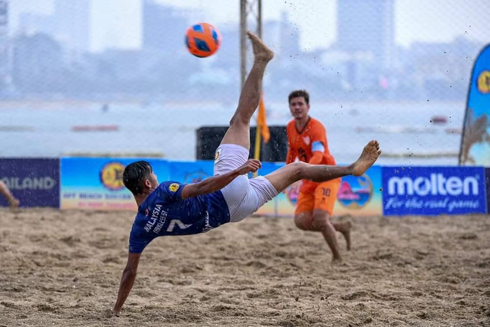 Pasukan Terengganu Bawa Cabaran Negara Dalam AFF Beach Soccer Festival 2021