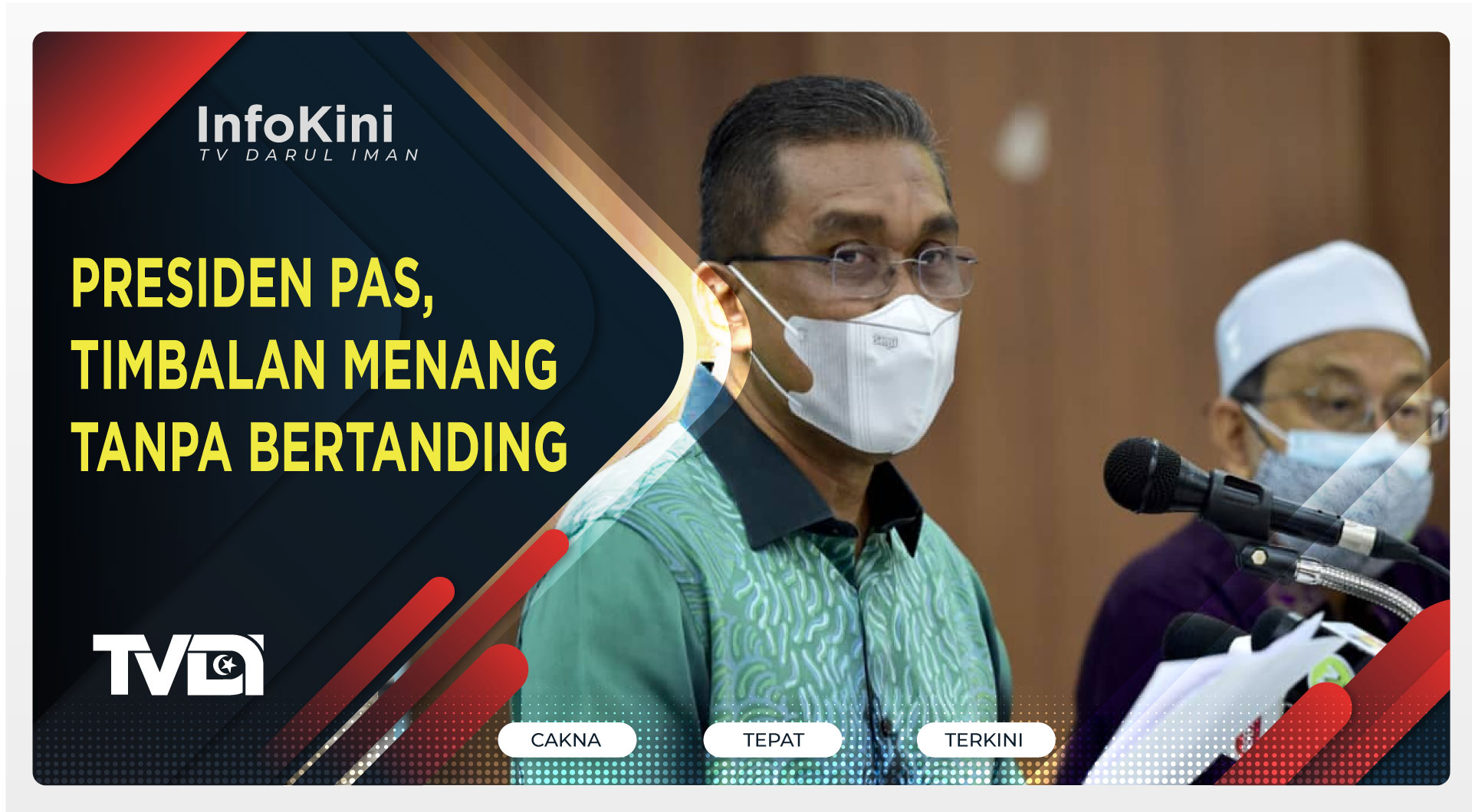 PRESIDEN PAS, TIMBALAN MENANG TANPA BERTANDING