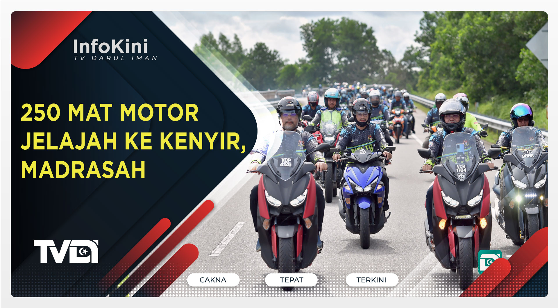 250 MAT MOTOR JELAJAH KE KENYIR, MADRASAH