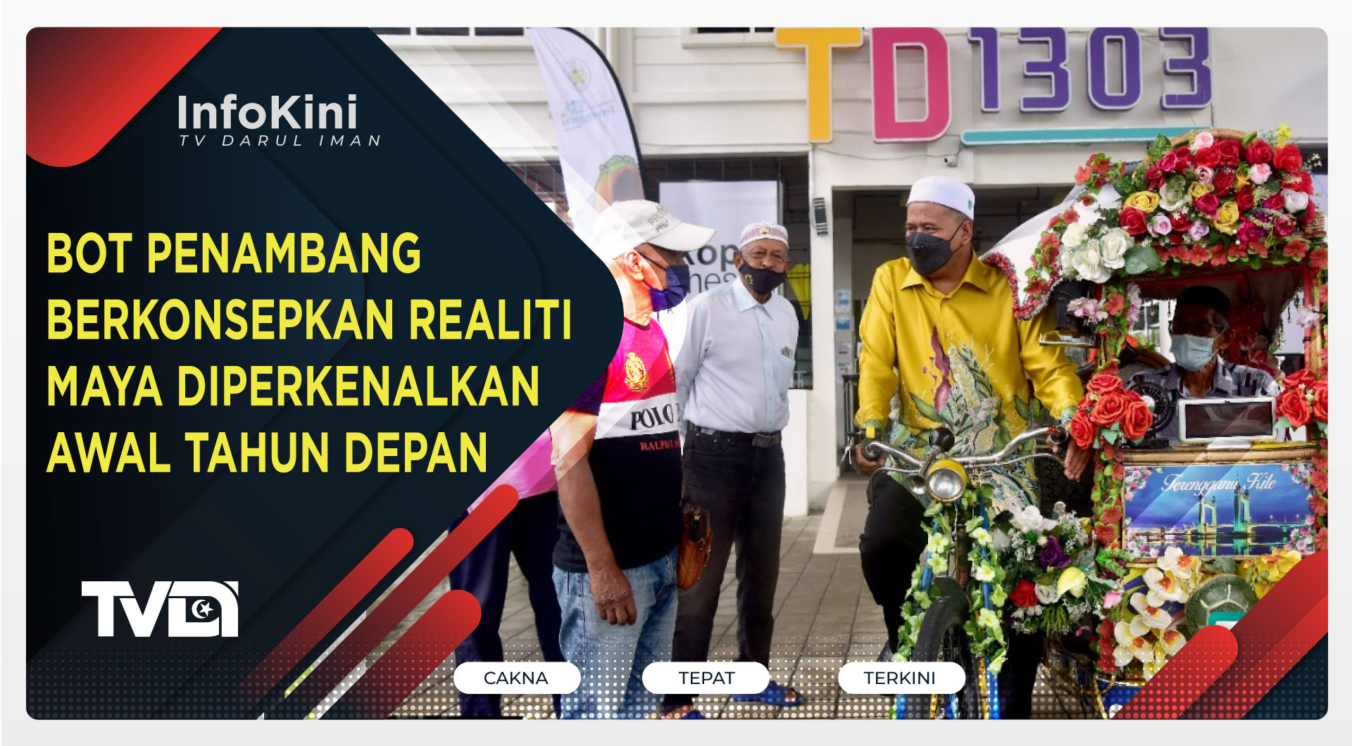 BOT PENAMBANG BERKONSEPKAN REALITI MAYA DIPERKENALKAN AWAL TAHUN DEPAN