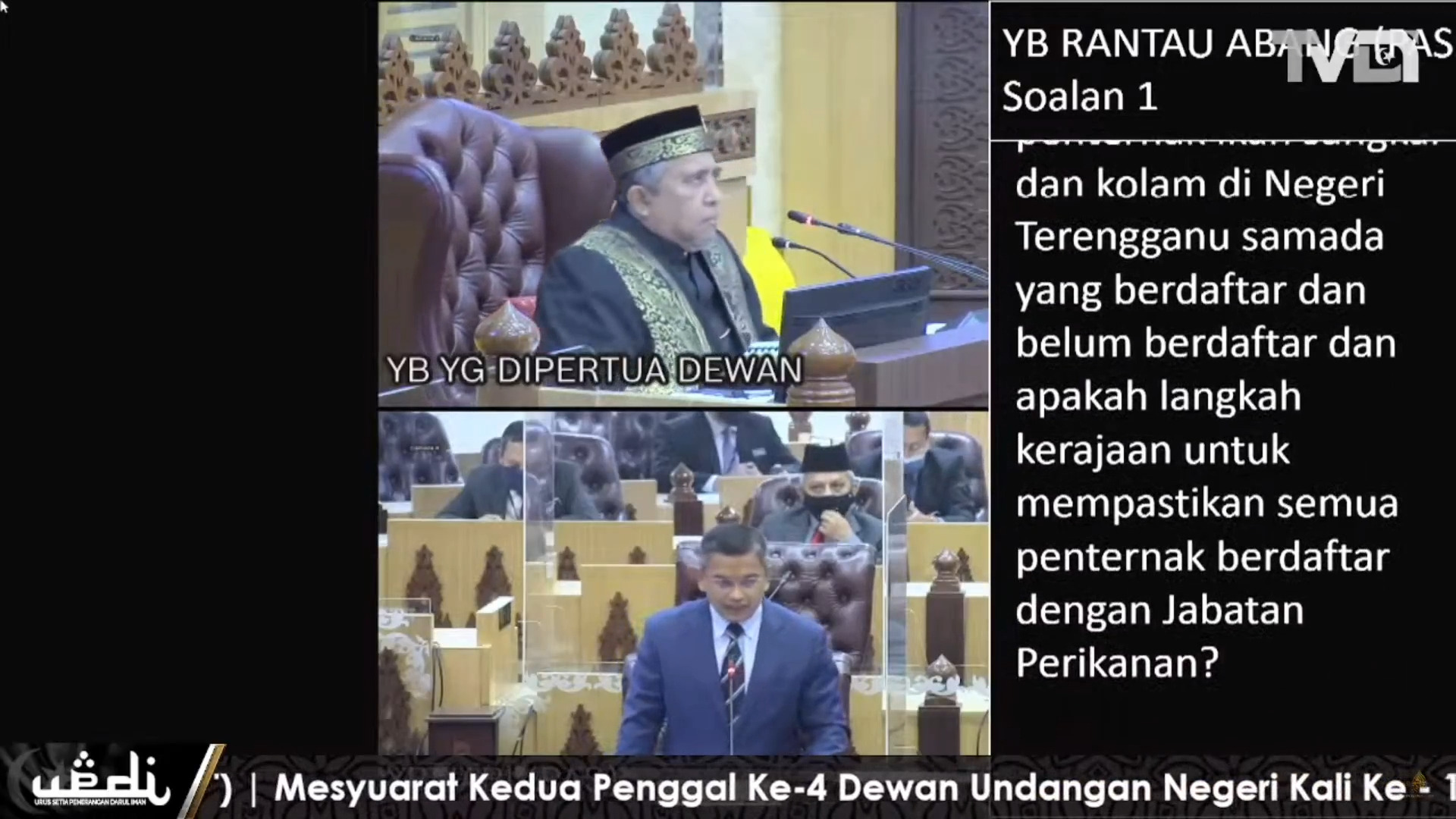 Jumlah Penternak Ikan Sangkar di Negeri Terengganu sama ada Yang Berdaftar Dan Belum