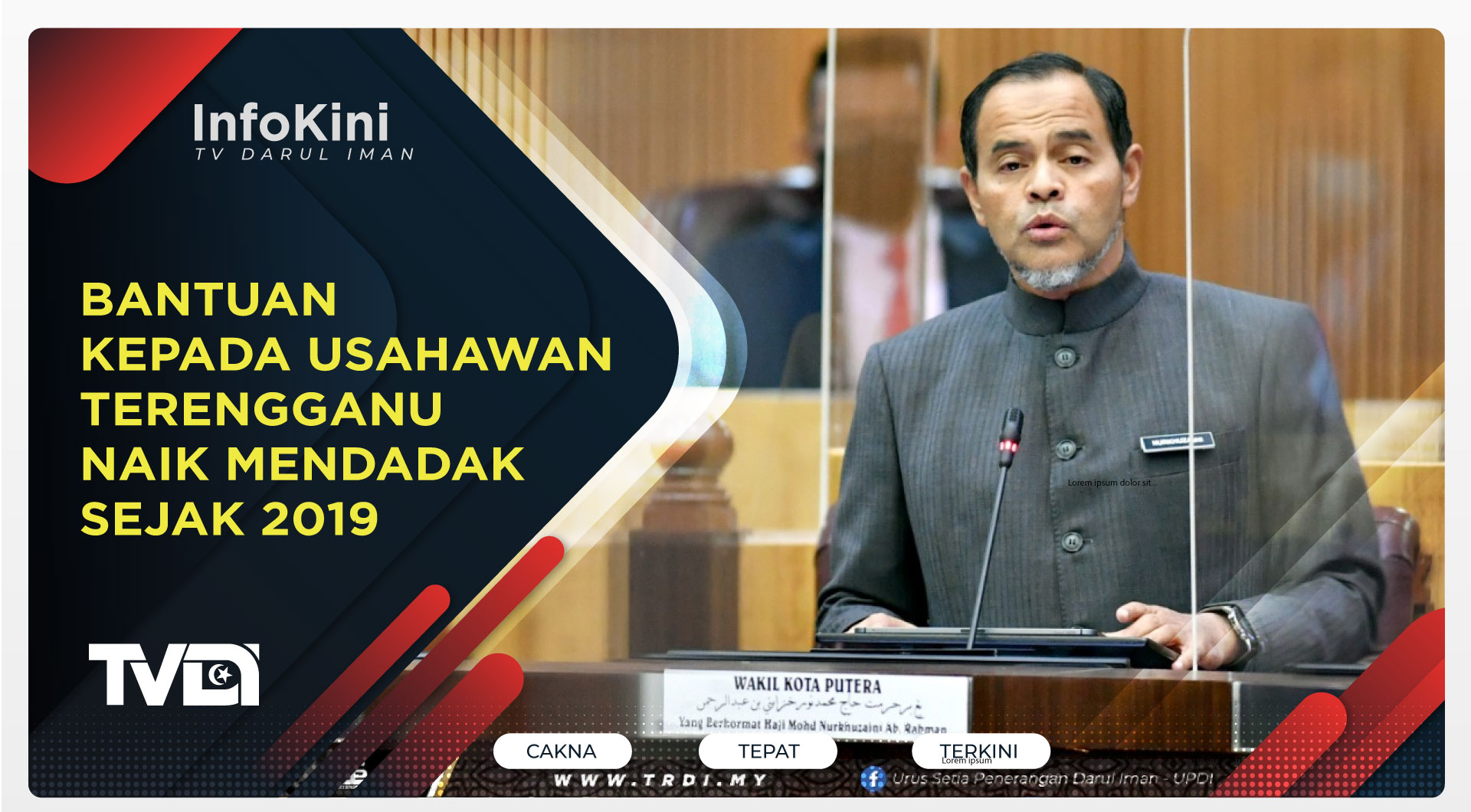 BANTUAN KEPADA USAHAWAN TERENGGANU NAIK MENDADAK SEJAK 2019
