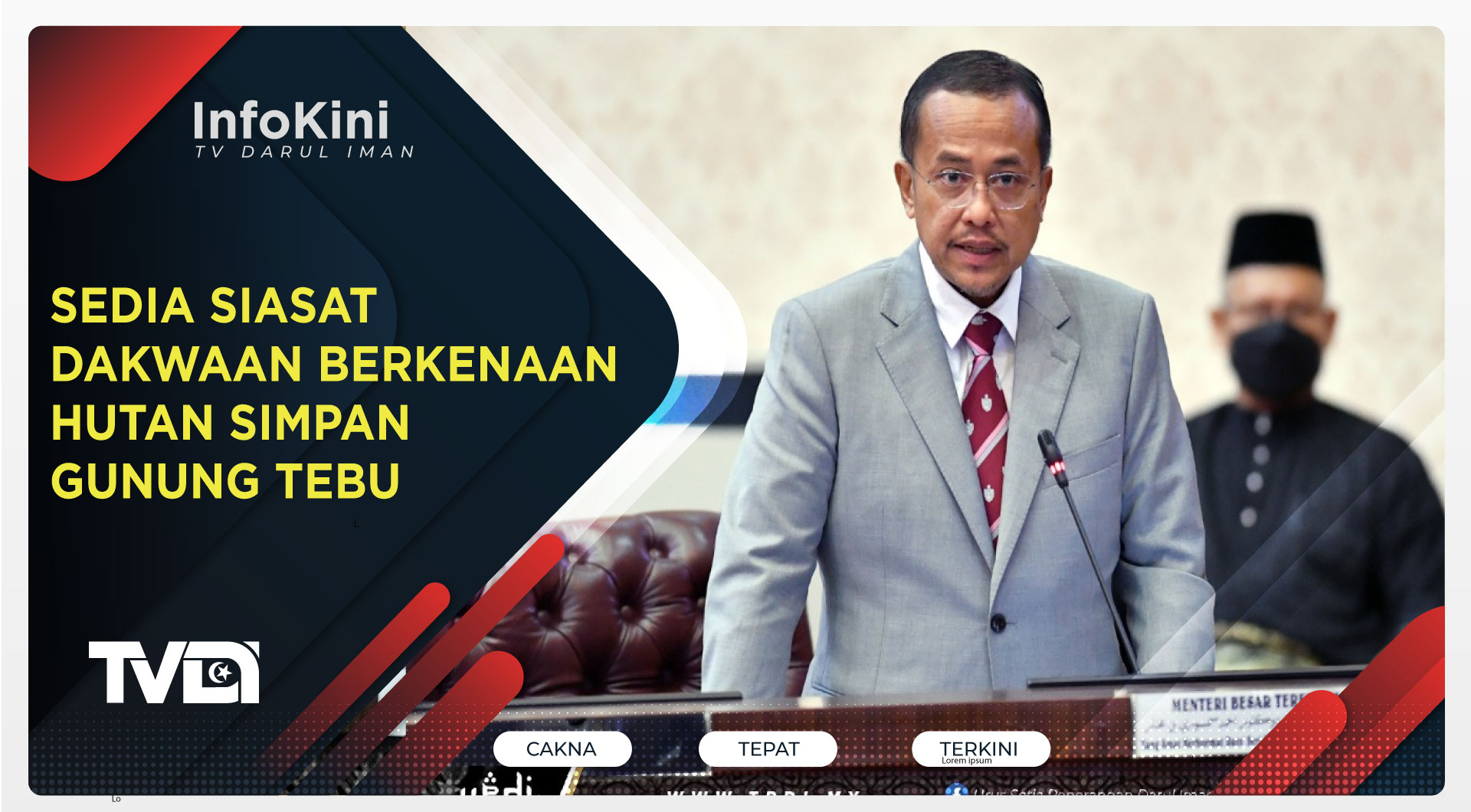 Sedia Siasat Dakwaan Berkenaan Hutan Simpan Gunung Tebu