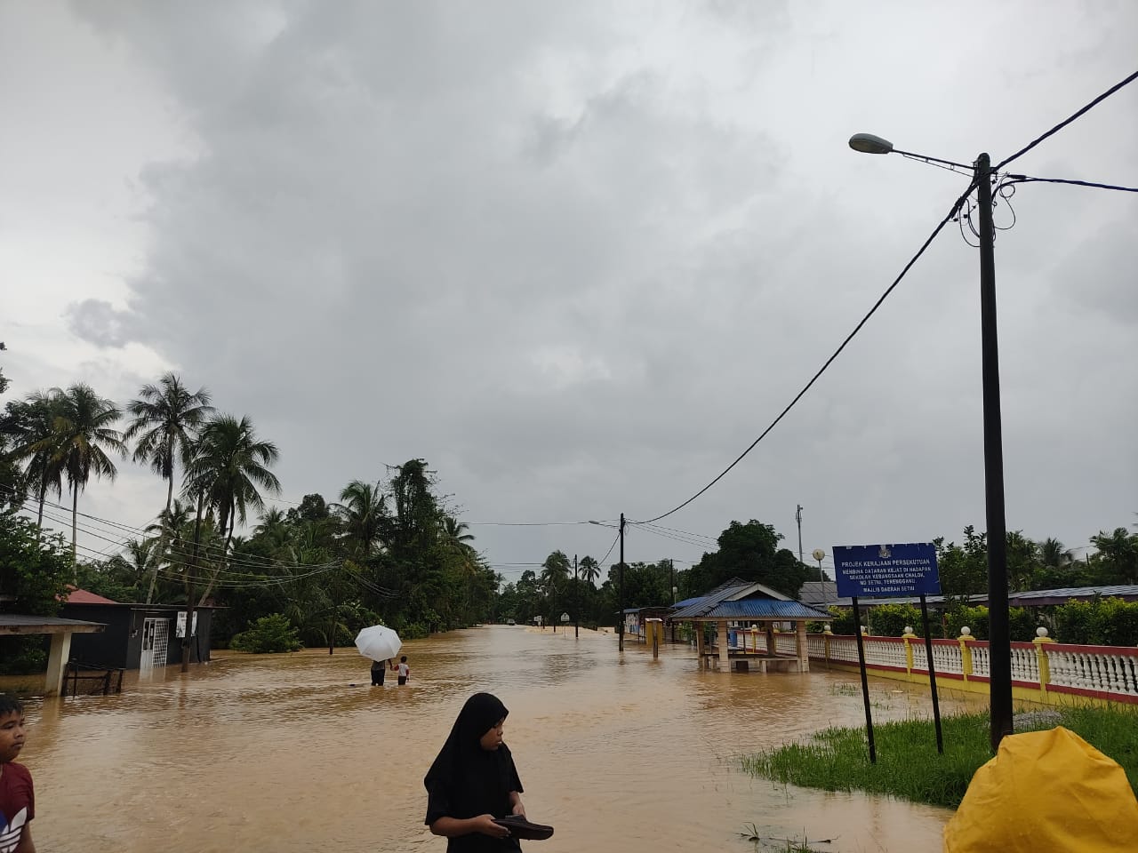 Gelombang Pertama Banjir Di Terengganu Kini Bermula
