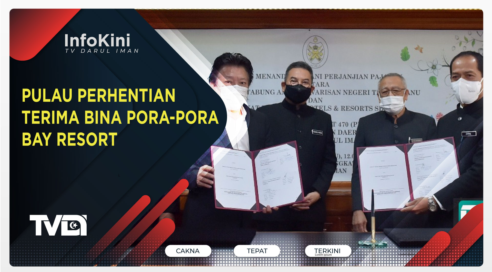 Pulau Perhentian Terima Bina Pora-Pora Bay Resort