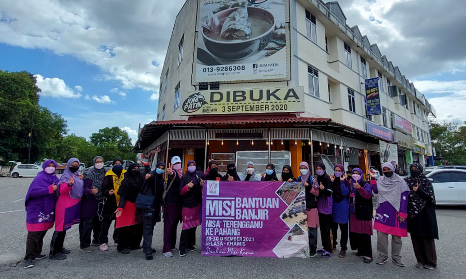 NISA’ Santuni Mangsa Banjir Pahang