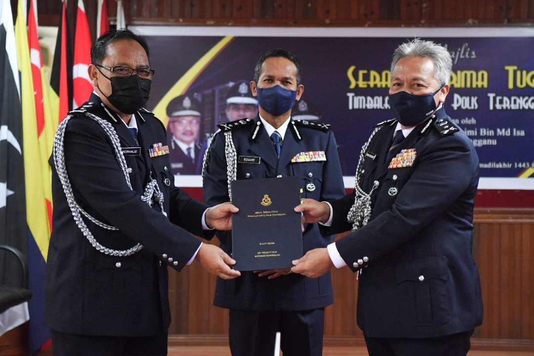 Wan Rukman Terima Tugas Timbalan Ketua Polis Terengganu Baharu