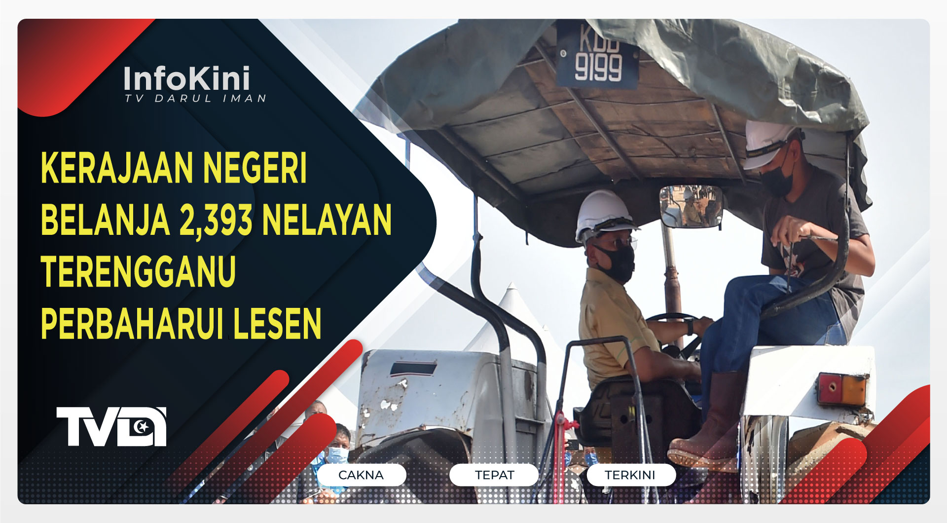 Kerajaan Negeri Belanja 2,393 Nelayan Terengganu Perbaharui Lesen