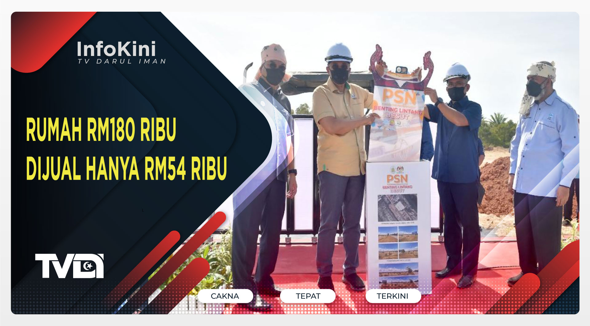 Rumah RM180 Ribu Dijual Hanya RM54 Ribu