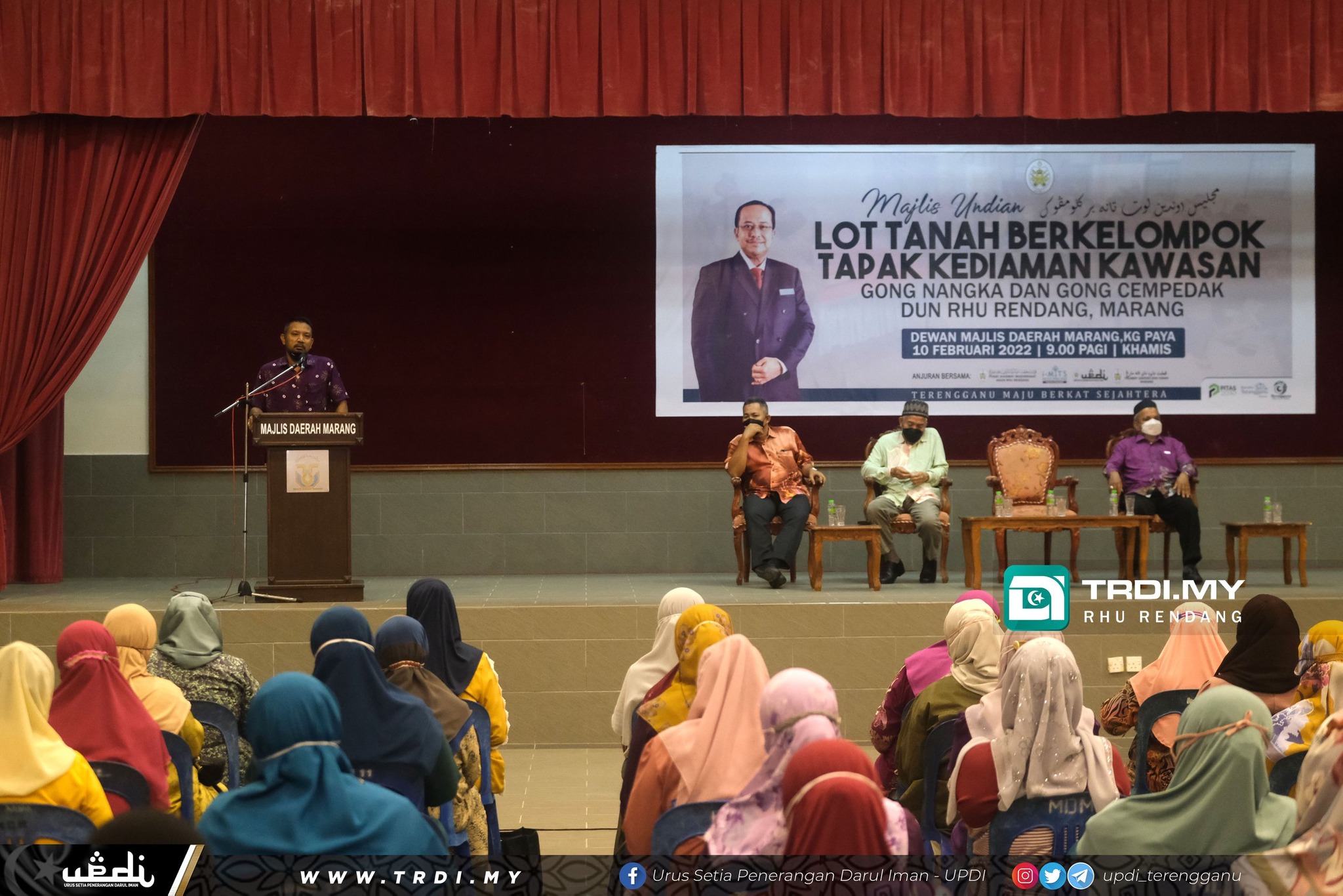 Qari Marang Antara 237 Orang Penerima Tanah RTB Gong Nangka