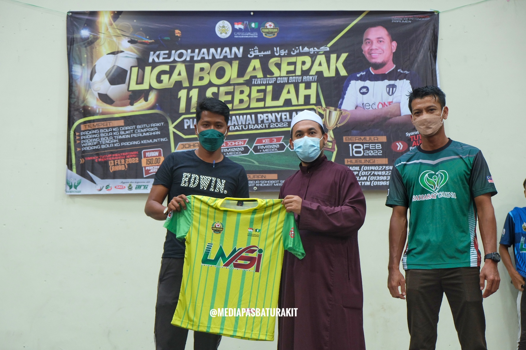25 Pasukan Berentap Rebut Piala Penyelaras DUN Batu Rakit 2022
