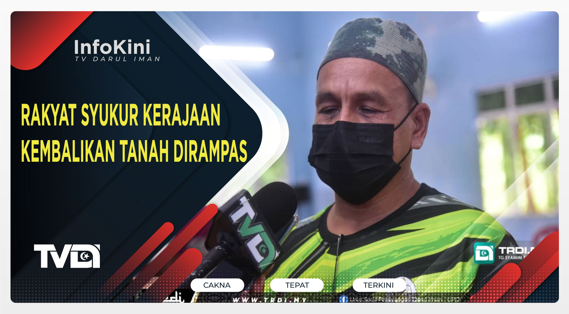 Rakyat Syukur Kerajaan Kembalikan Tanah Dirampas