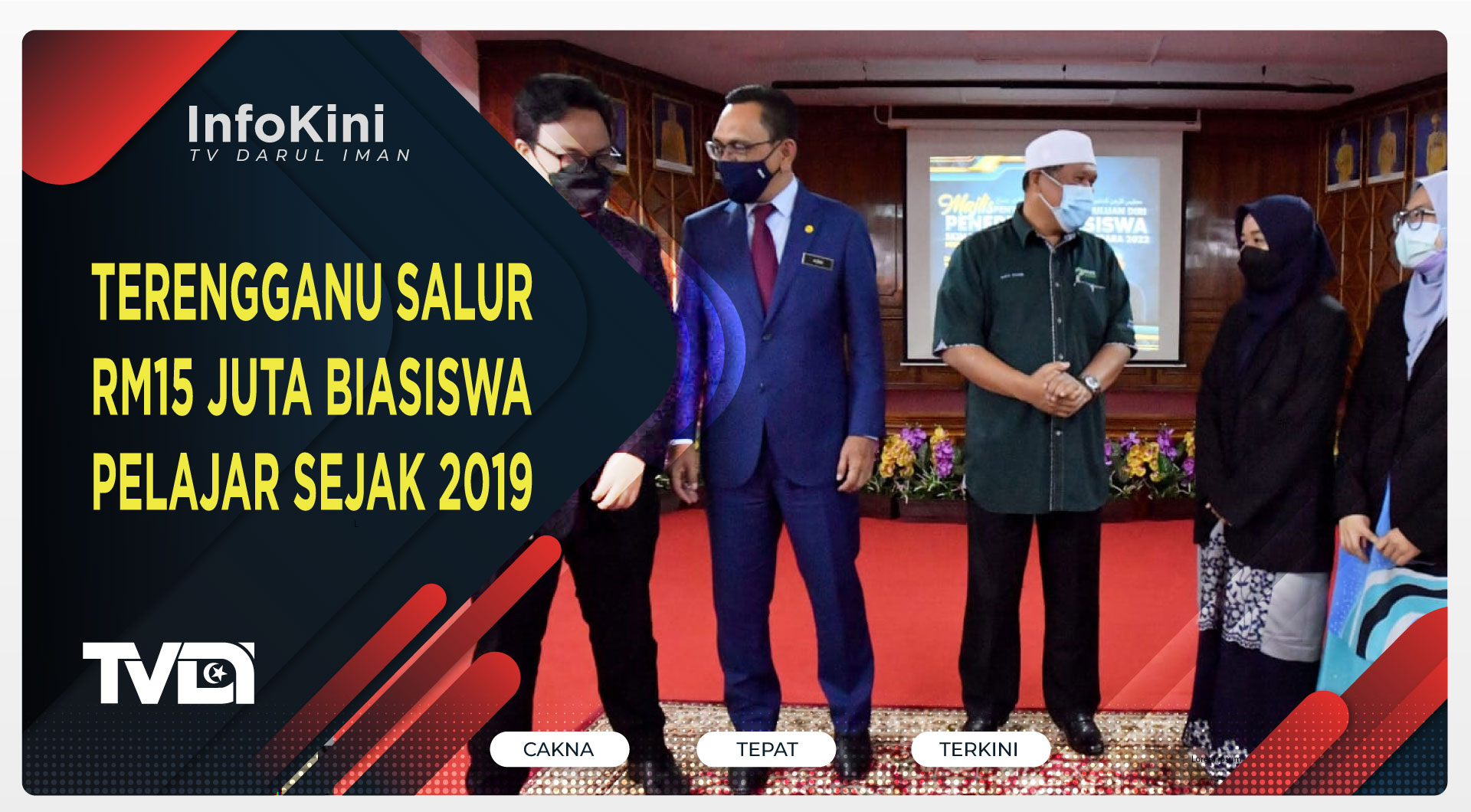 Terengganu Salur RM15 Juta Biasiswa Pelajar Sejak 2019