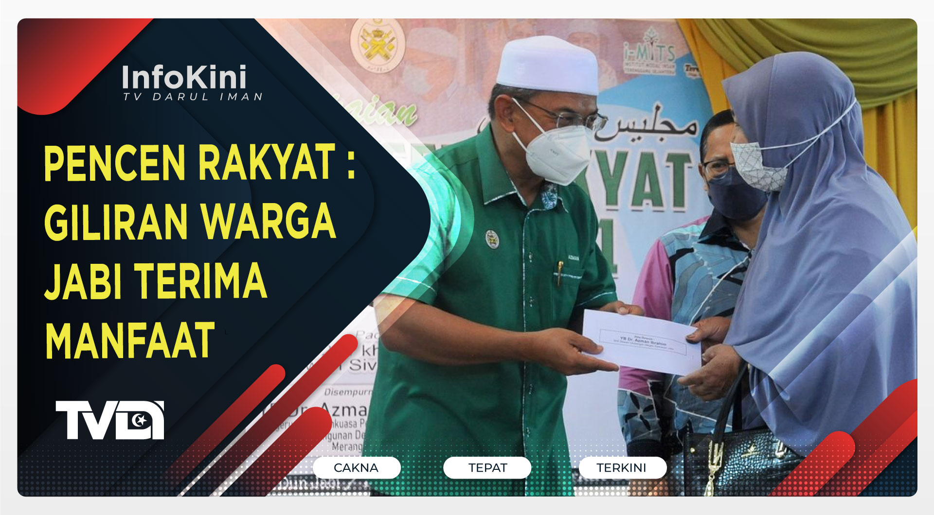 Pencen Rakyat : Giliran Warga Jabi Terima Manfaat