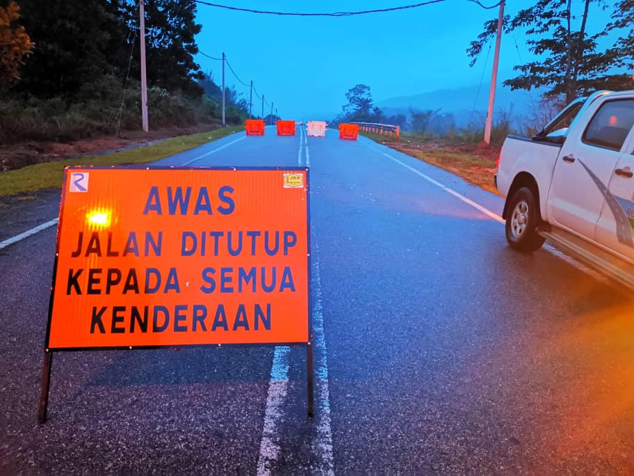Banjir : Beberapa Jalan Ditutup Kepada Semua Kenderaan