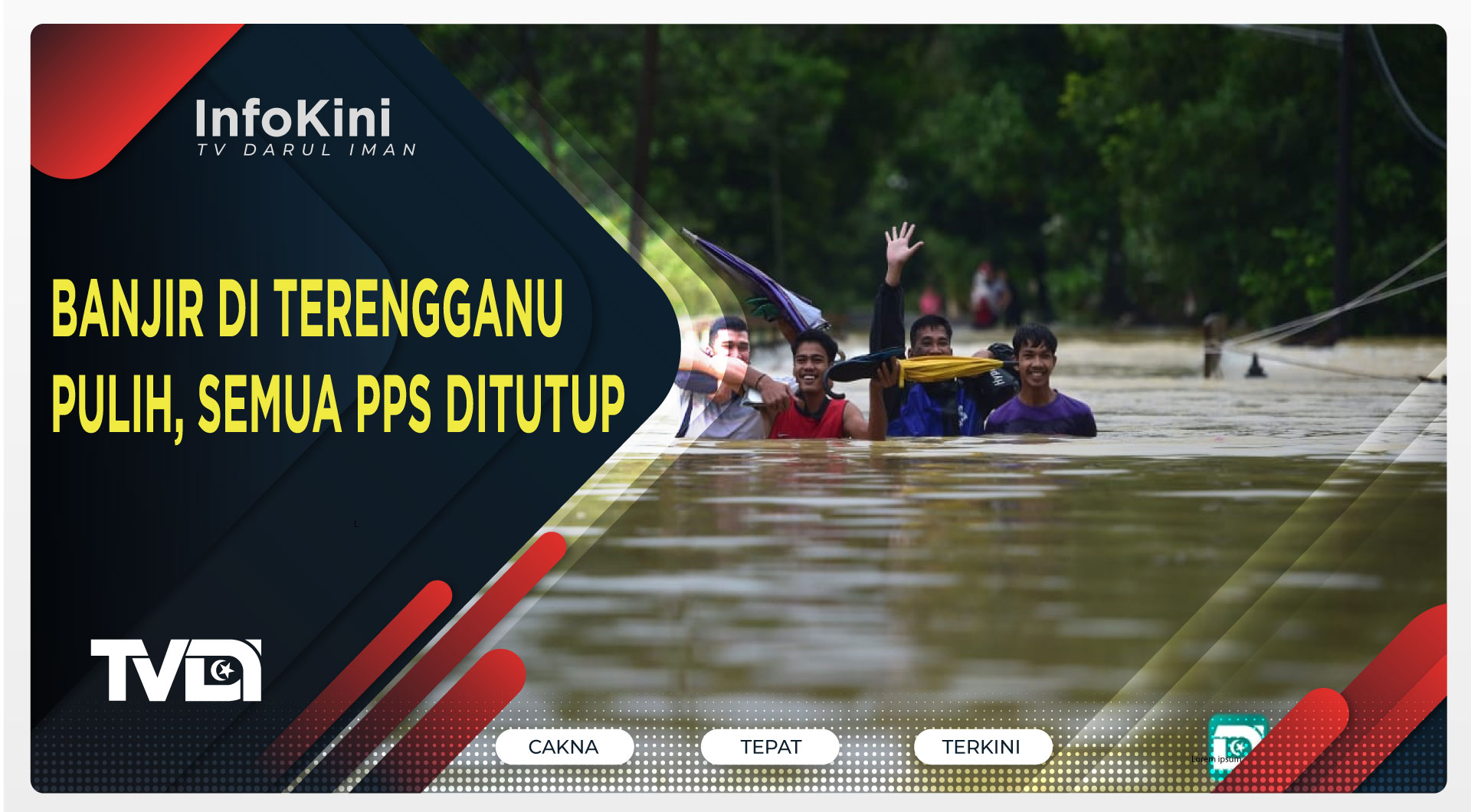 Banjir Di Terengganu Pulih, Semua PPS Ditutup