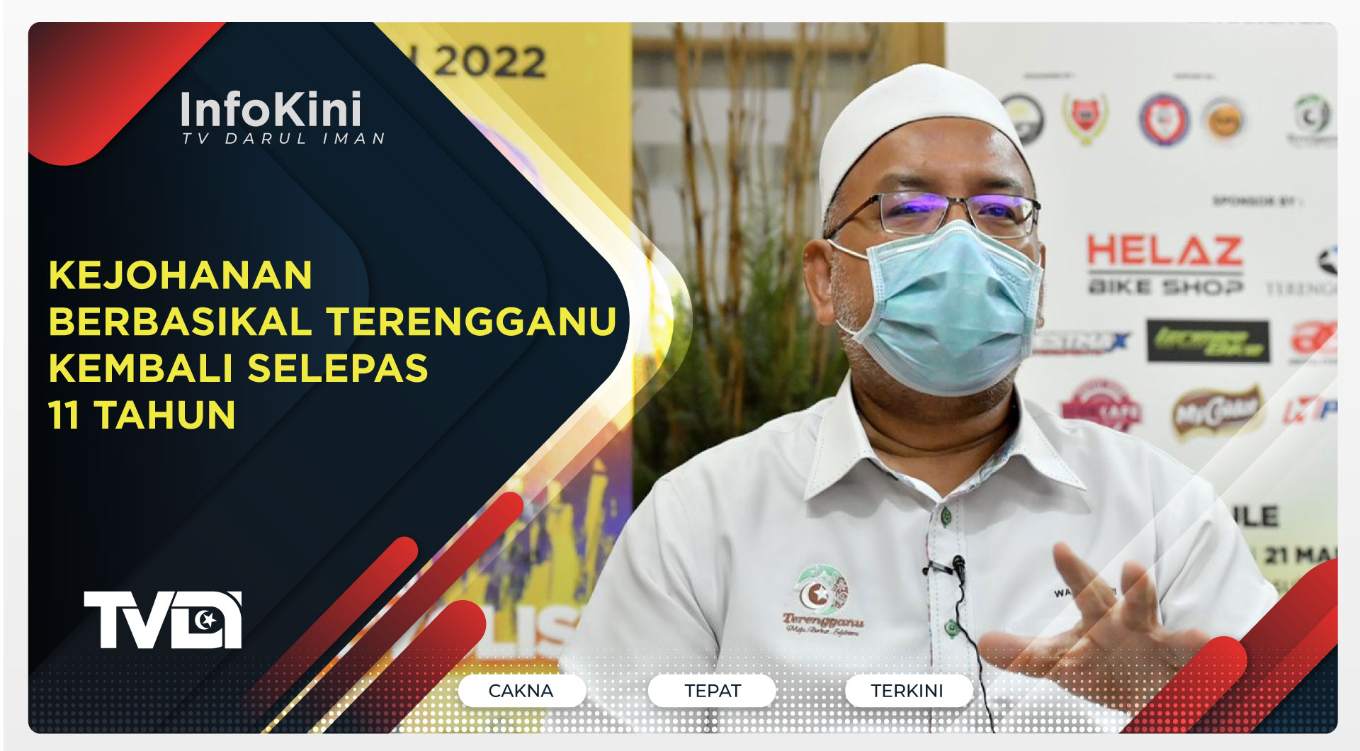 Kejohanan Berbasikal Terengganu Kembali Selepas 11 Tahun