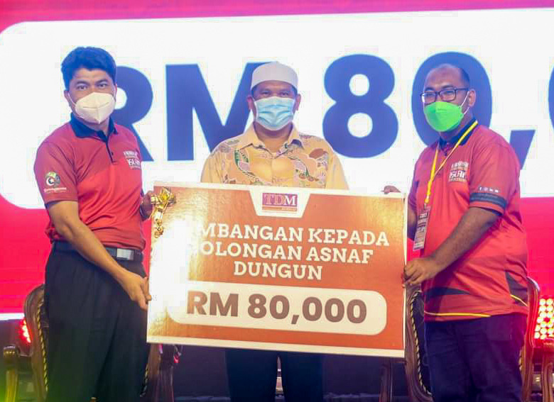 TDM Sumbang RM80,000 Kepada Asnaf