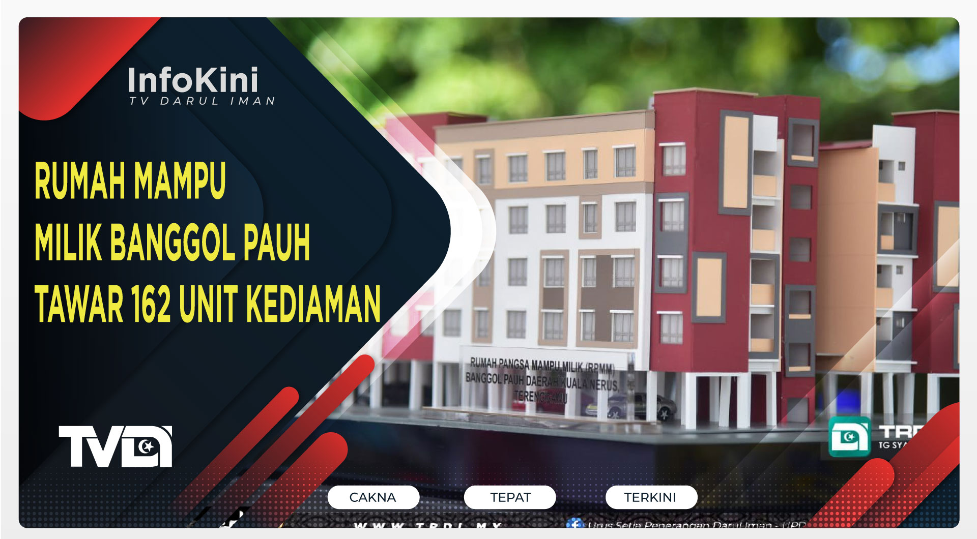 Rumah Mampu Milik Banggol Pauh Tawar 162 Unit Kediaman