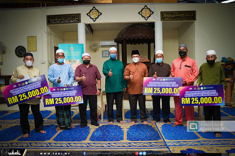 4 Masjid Di Hulu Terengganu Terima Sumbangan JAWI