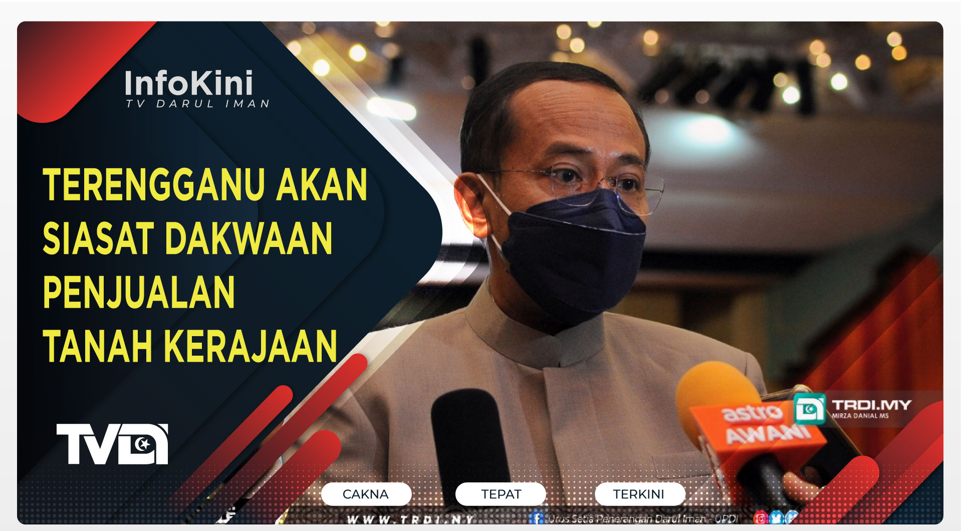 Terengganu Akan Siasat Dakwaan Penjualan Tanah Kerajaan