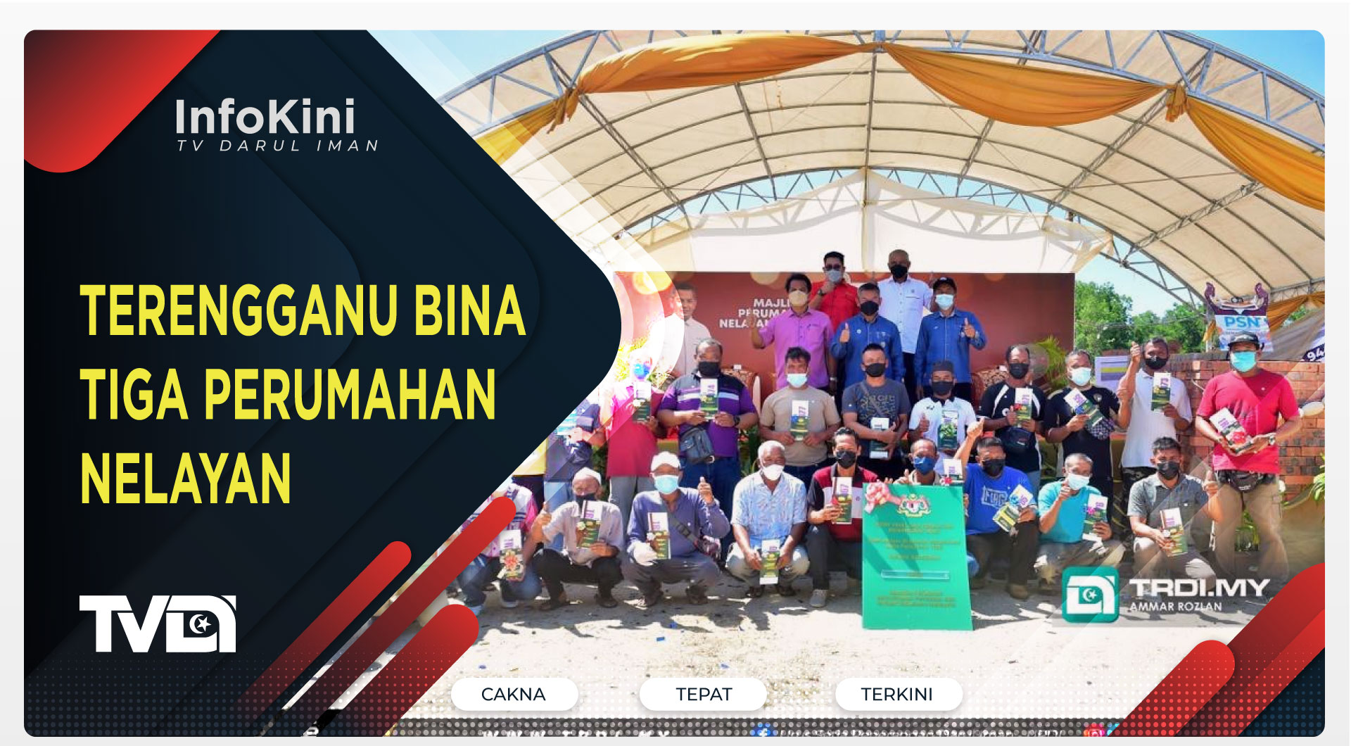 Terengganu Bina Tiga Perumahan Nelayan