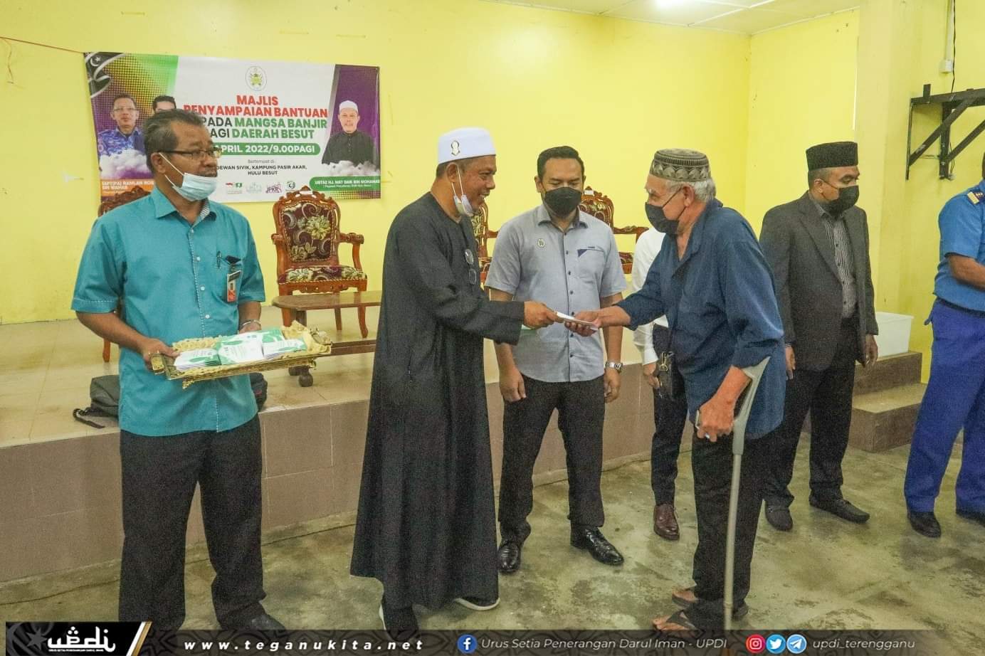 352 Mangsa Banjir Hulu Besut Terima BWI