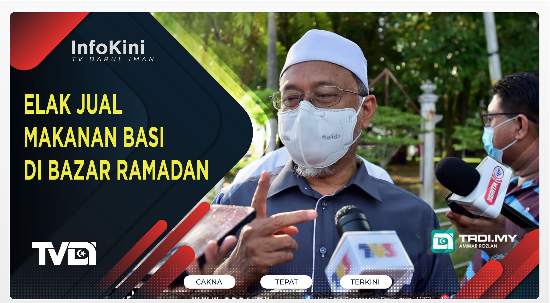 Elak Jual Makanan Basi Di Bazar Ramadan