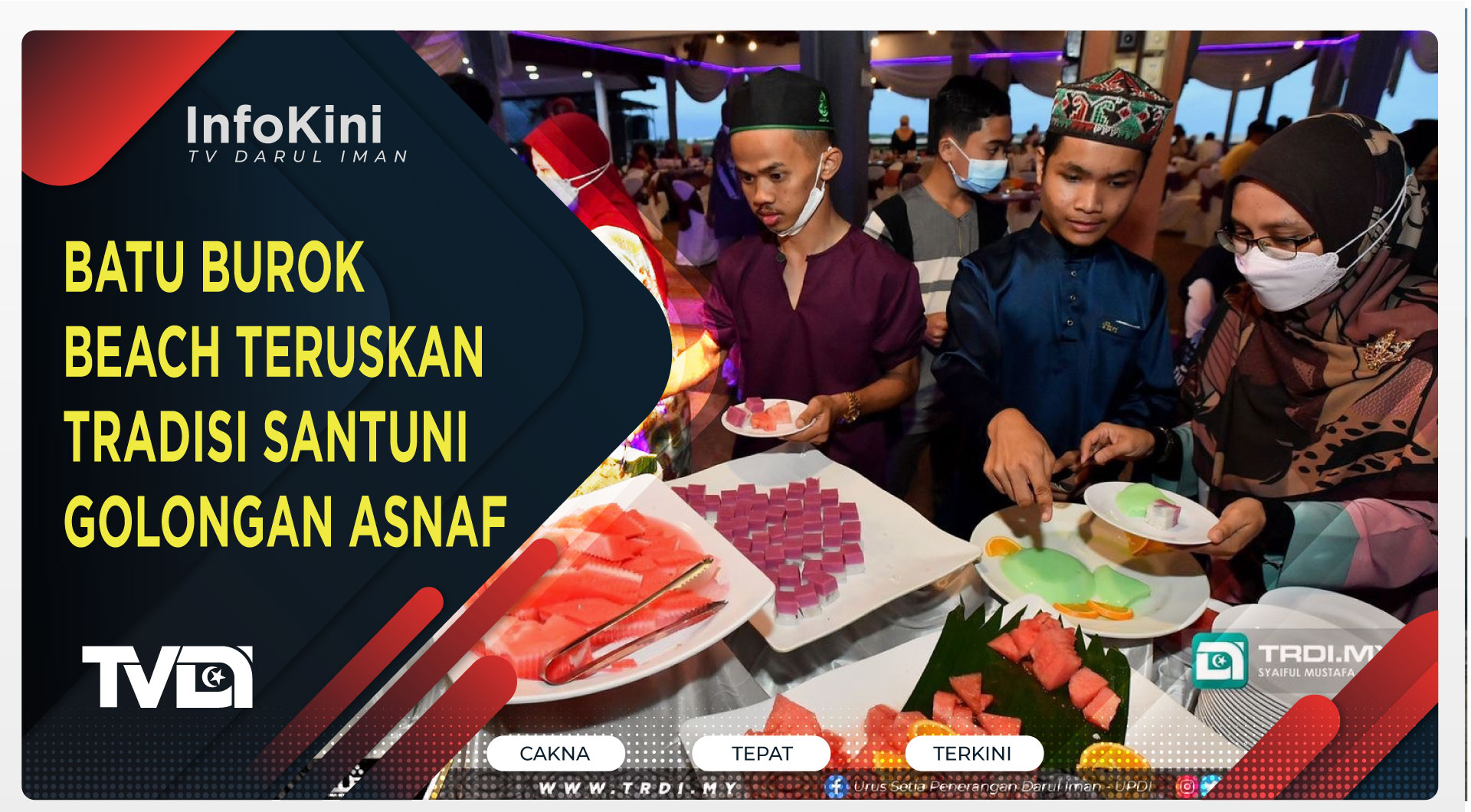 Batu Burok Beach Teruskan Tradisi Santuni Golongan Asnaf