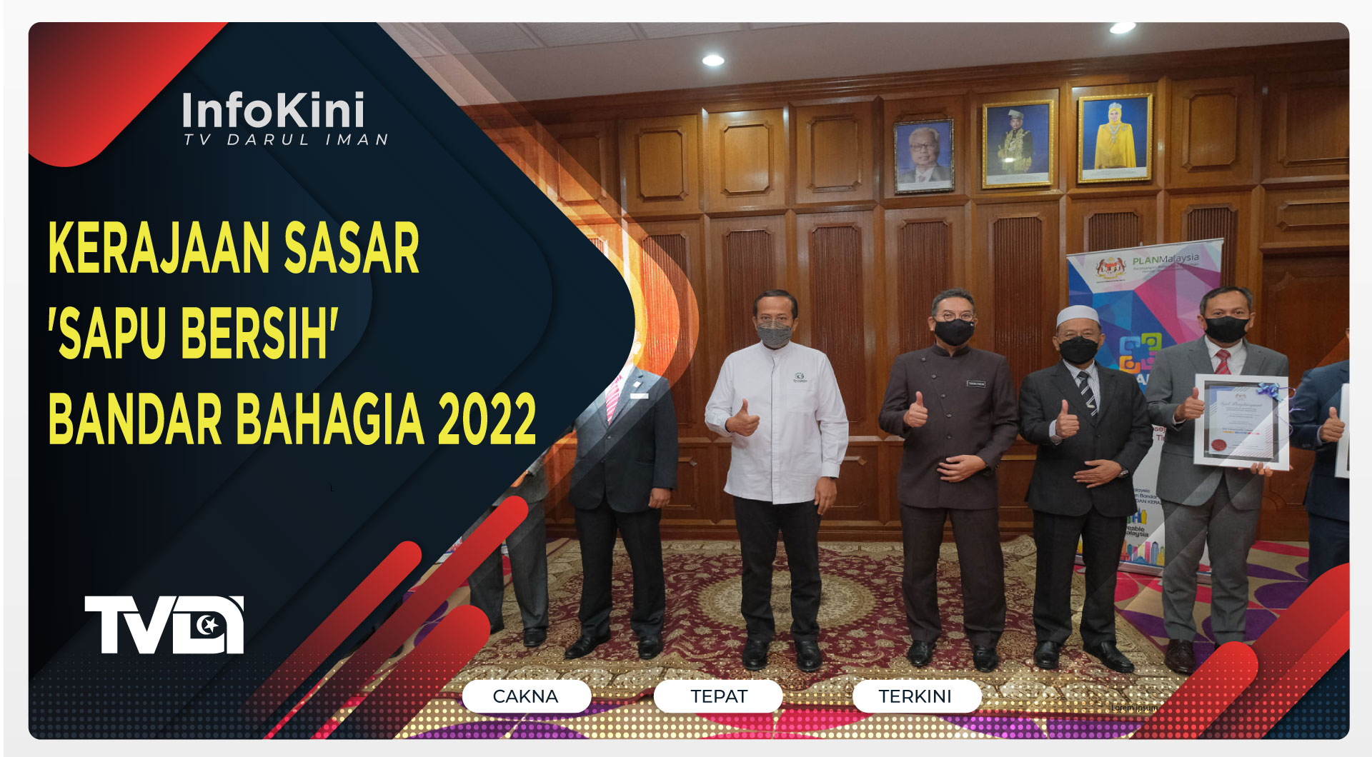 Kerajaan Sasar 'Sapu Bersih' Bandar Bahagia 2022