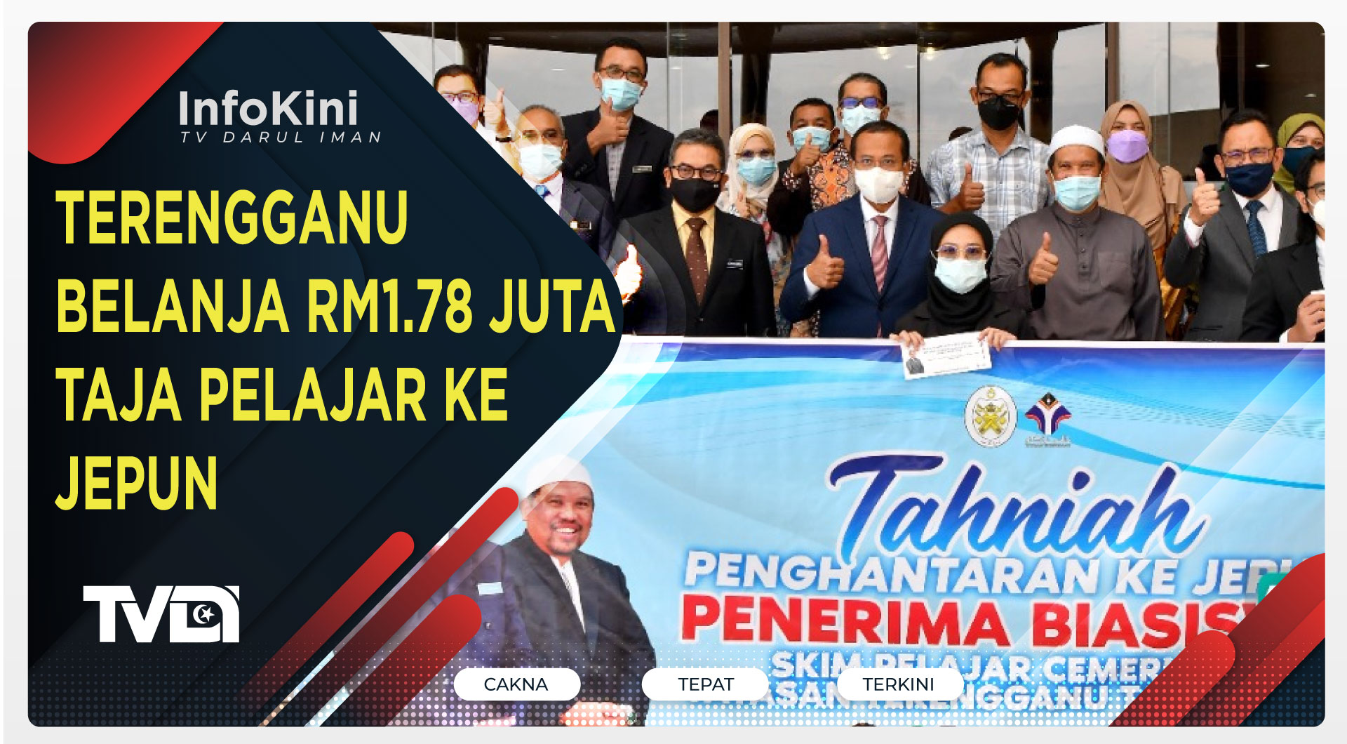 Terengganu Belanja RM1.78 Juta Taja Pelajar Ke Jepun