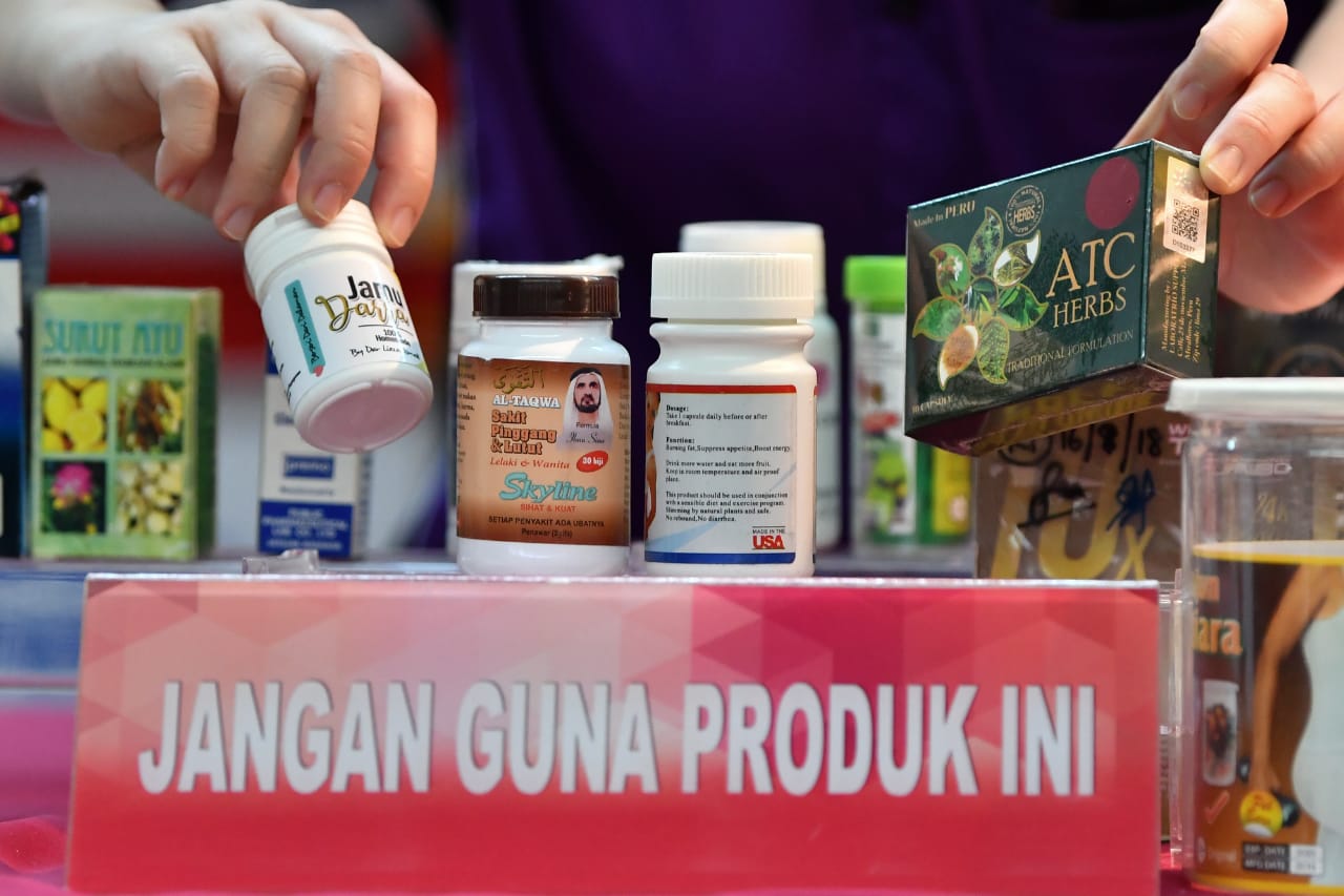 JKNT Giat Pantau Produk Kesihatan
