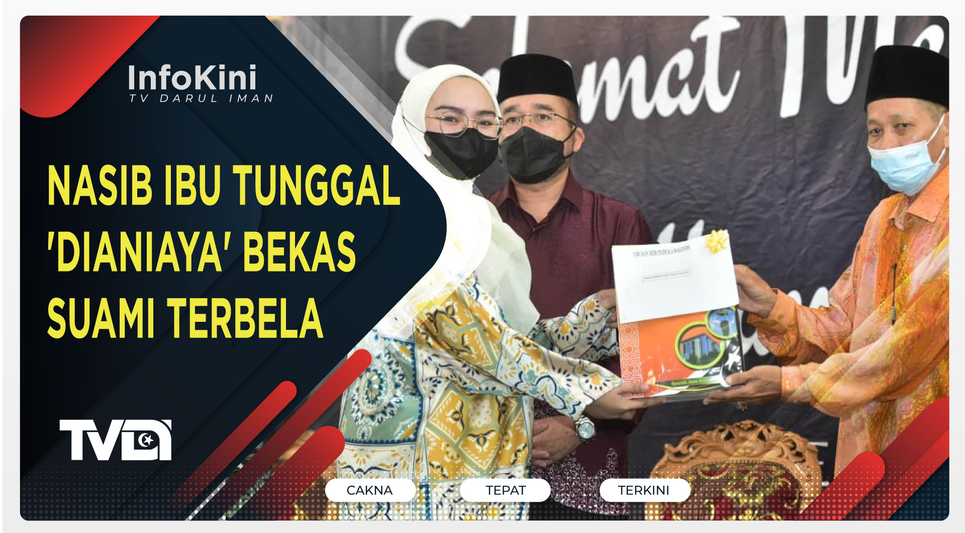 Nasib Ibu Tunggal 'Dianiaya' Bekas Suami Terbela