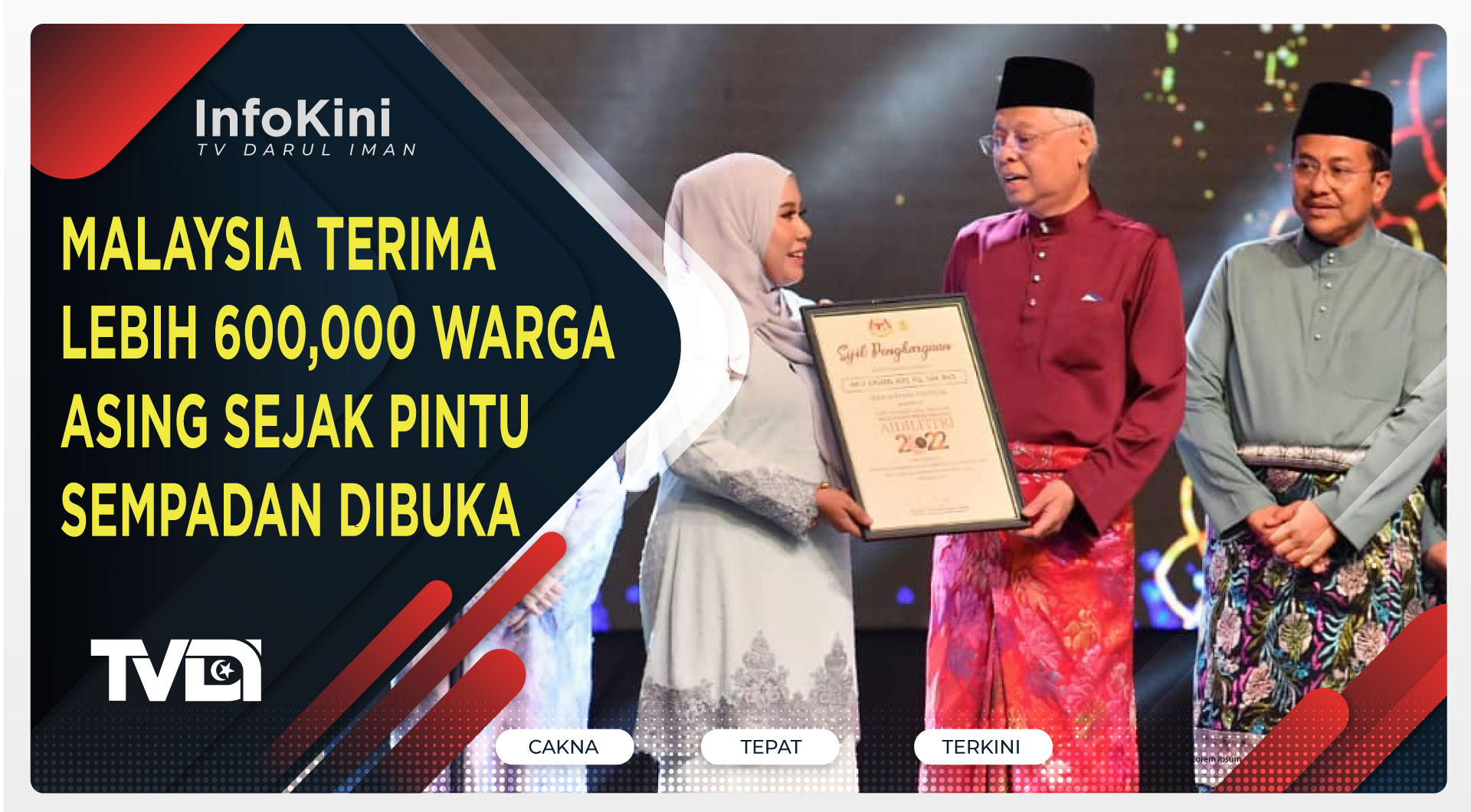 Malaysia Terima Lebih 600,000 Warga Asing Sejak Pintu Sempadan Dibuka