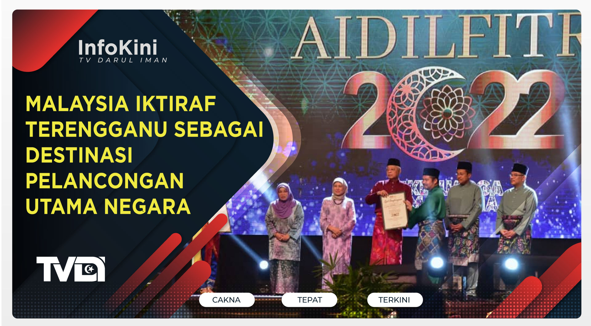 Malaysia Iktiraf Terengganu Sebagai Destinasi Pelancongan Utama Negara