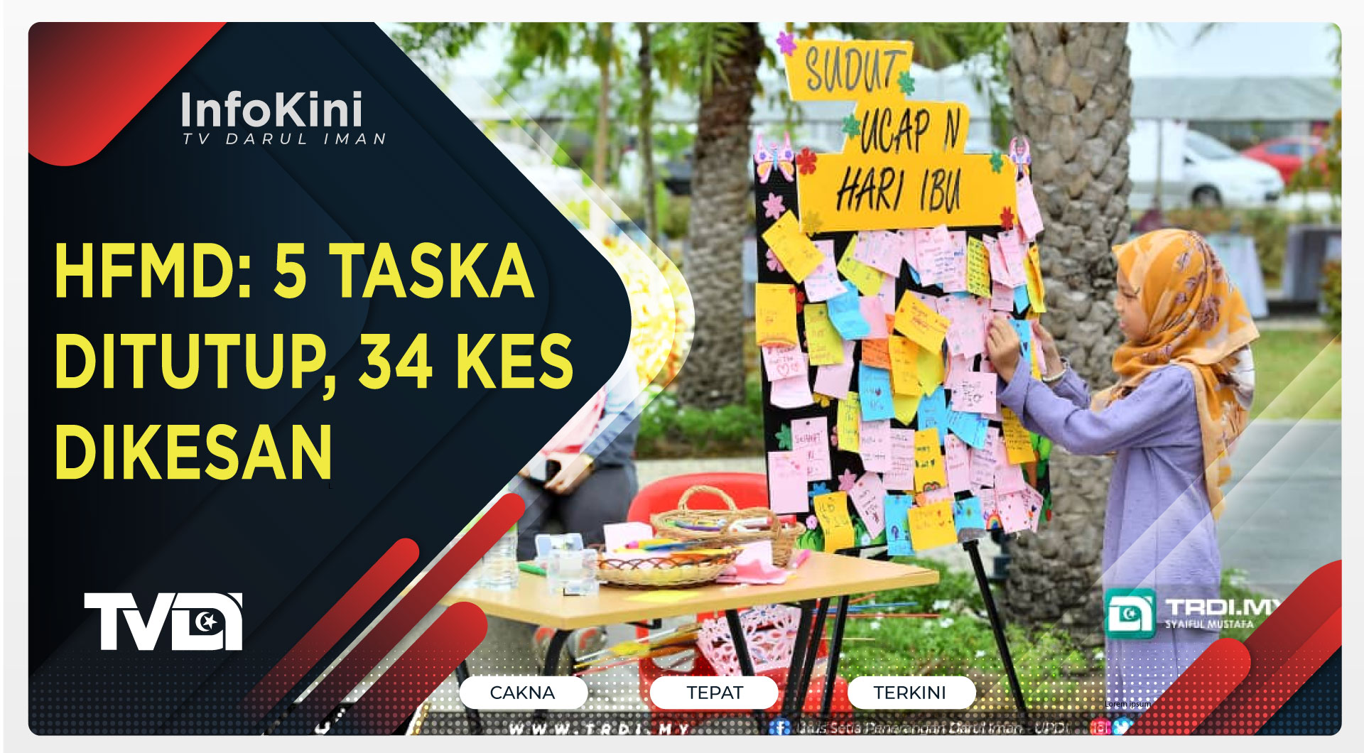 HFMD: 5 Taska Ditutup, 34 Kes Dikesan