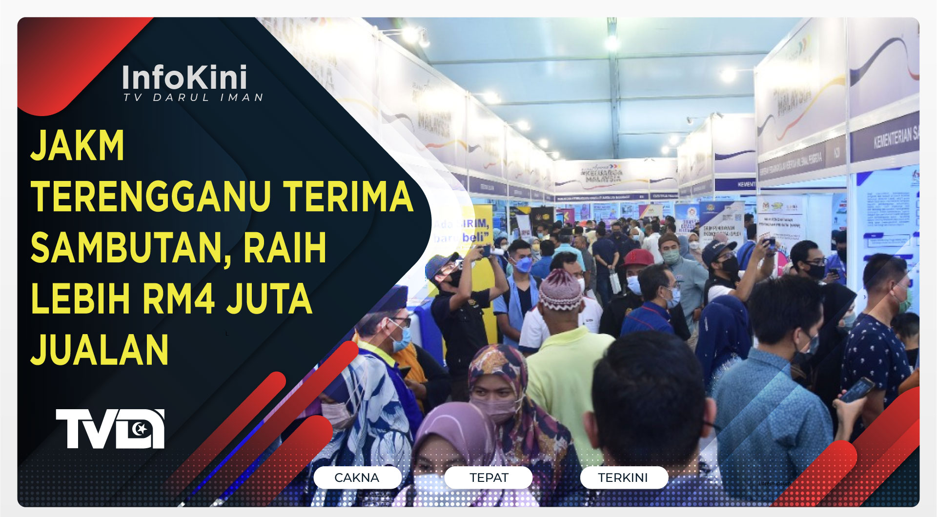 JAKM Terengganu Terima Sambutan, Raih Lebih RM4 Juta Jualan