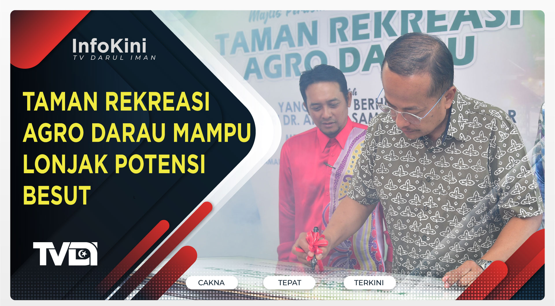 Taman Rekreasi Agro Darau Mampu Lonjak Potensi Besut