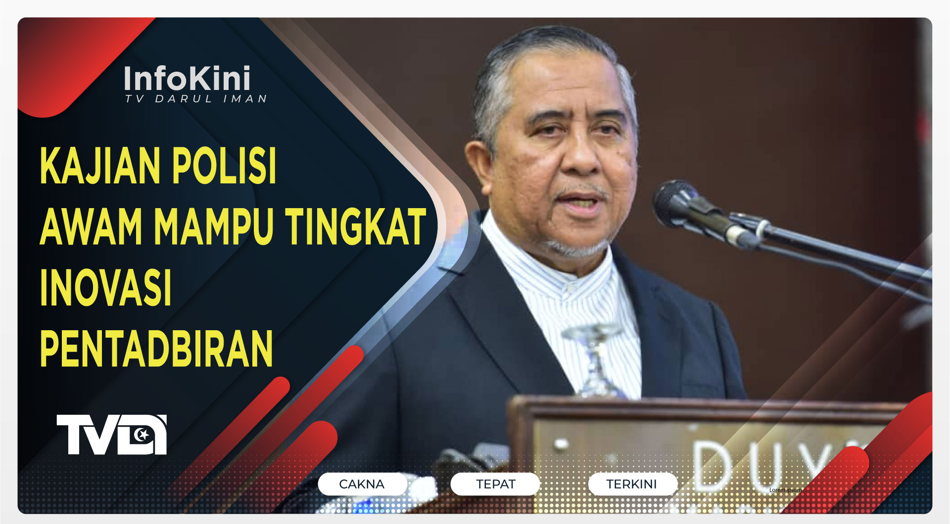 Kajian Polisi Awam Mampu Tingkat Inovasi Pentadbiran