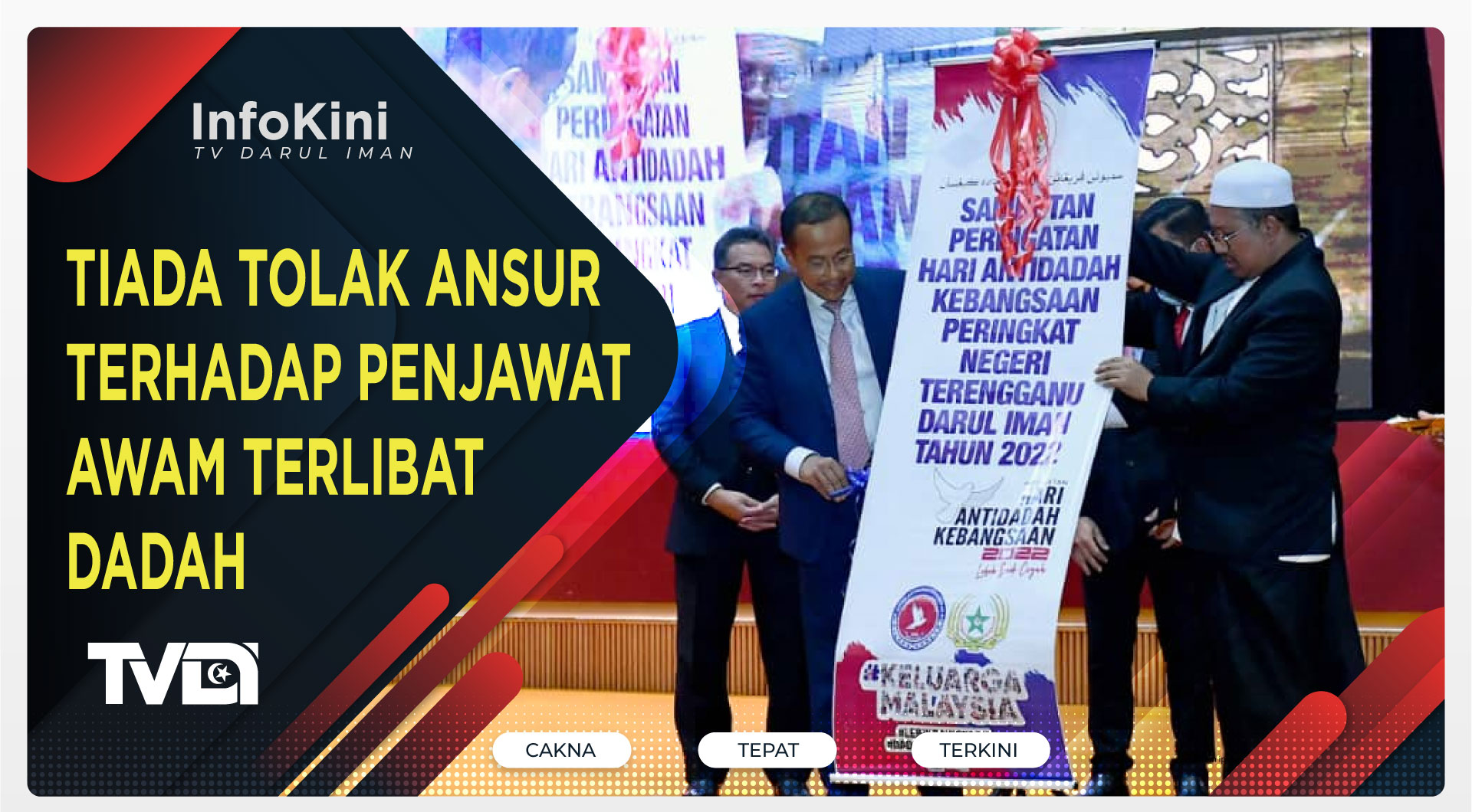 Tiada Tolak Ansur Terhadap Penjawat Awam Terlibat Dadah
