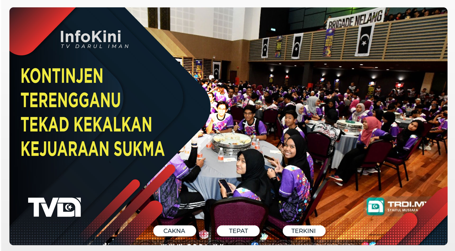 Kontinjen Terengganu Tekad Kekalkan Kejuaraan Sukma