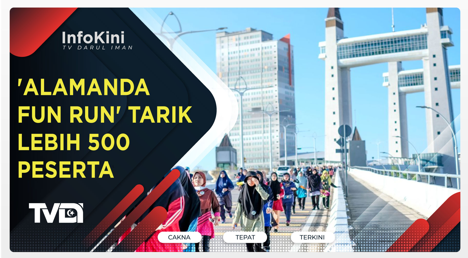 'Alamanda Fun Run' Tarik Lebih 500 Peserta