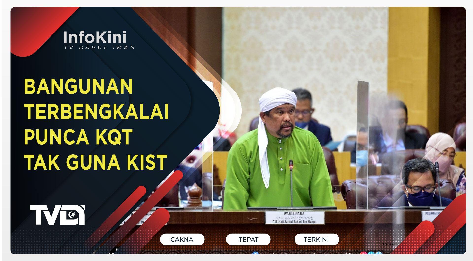 Bangunan Terbengkalai Punca KQT Tak Guna KIST