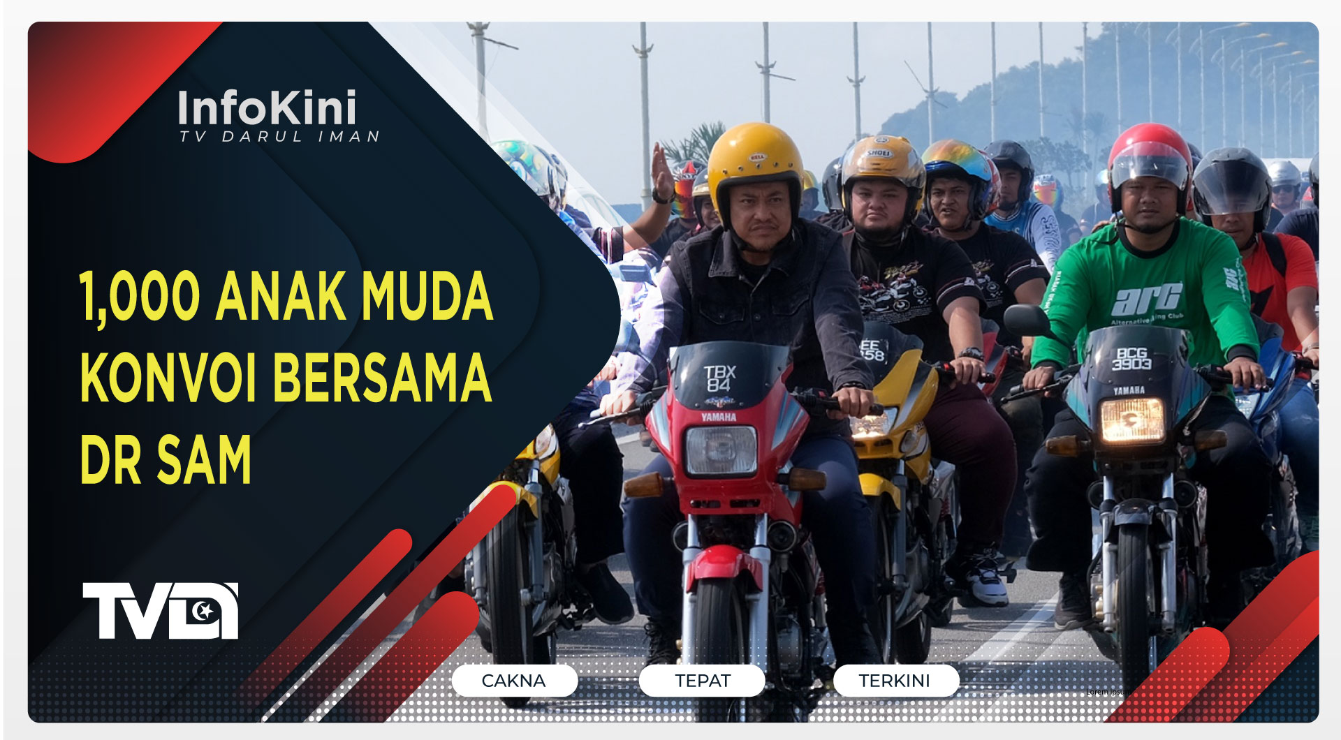 1,000 Anak Muda Konvoi Bersama Dr Sam